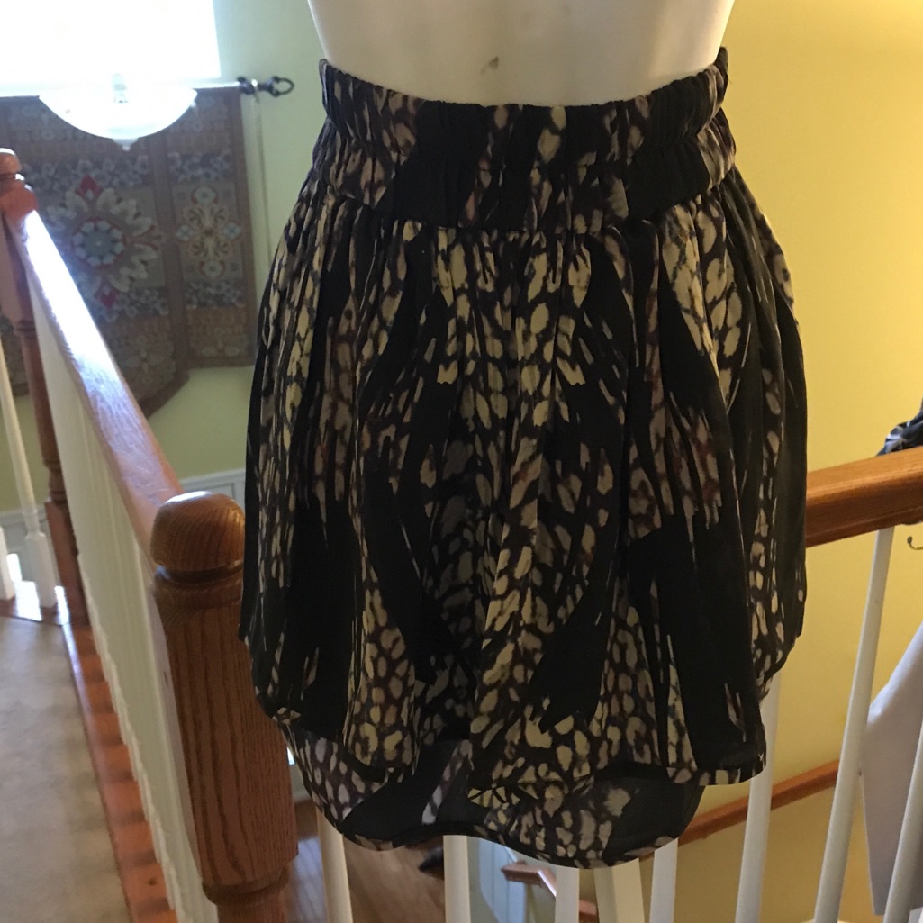 Iro Real Silk Mini Sirt Size 36 Euro